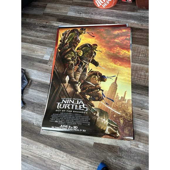 Other - Ninja Turtles Movie Poster Out Of The Shadows 27 X 40